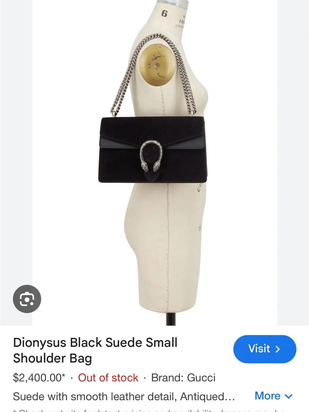 N/A gucci dionysus